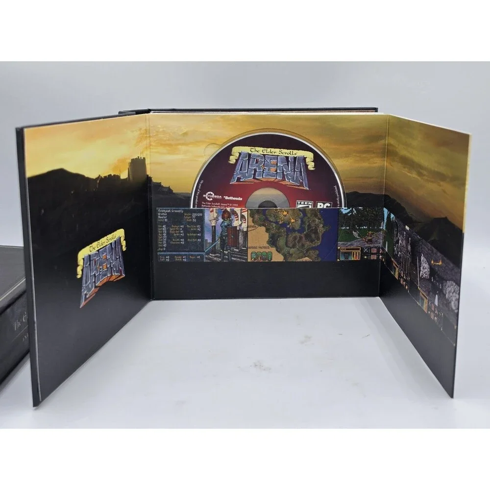 The Elder Scrolls Anthology PC Box Set with Maps and Discs Fully Complete